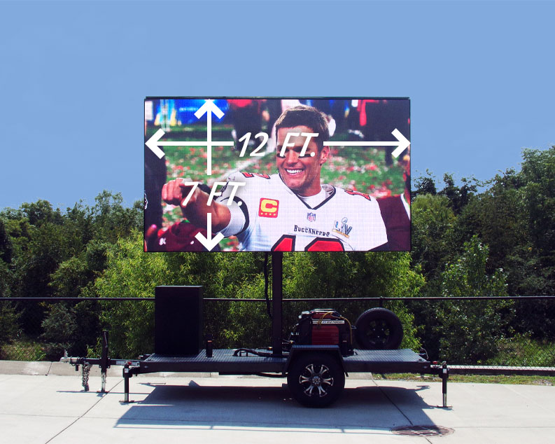 12 x 7 LED Screen - Outdoor LED Rental