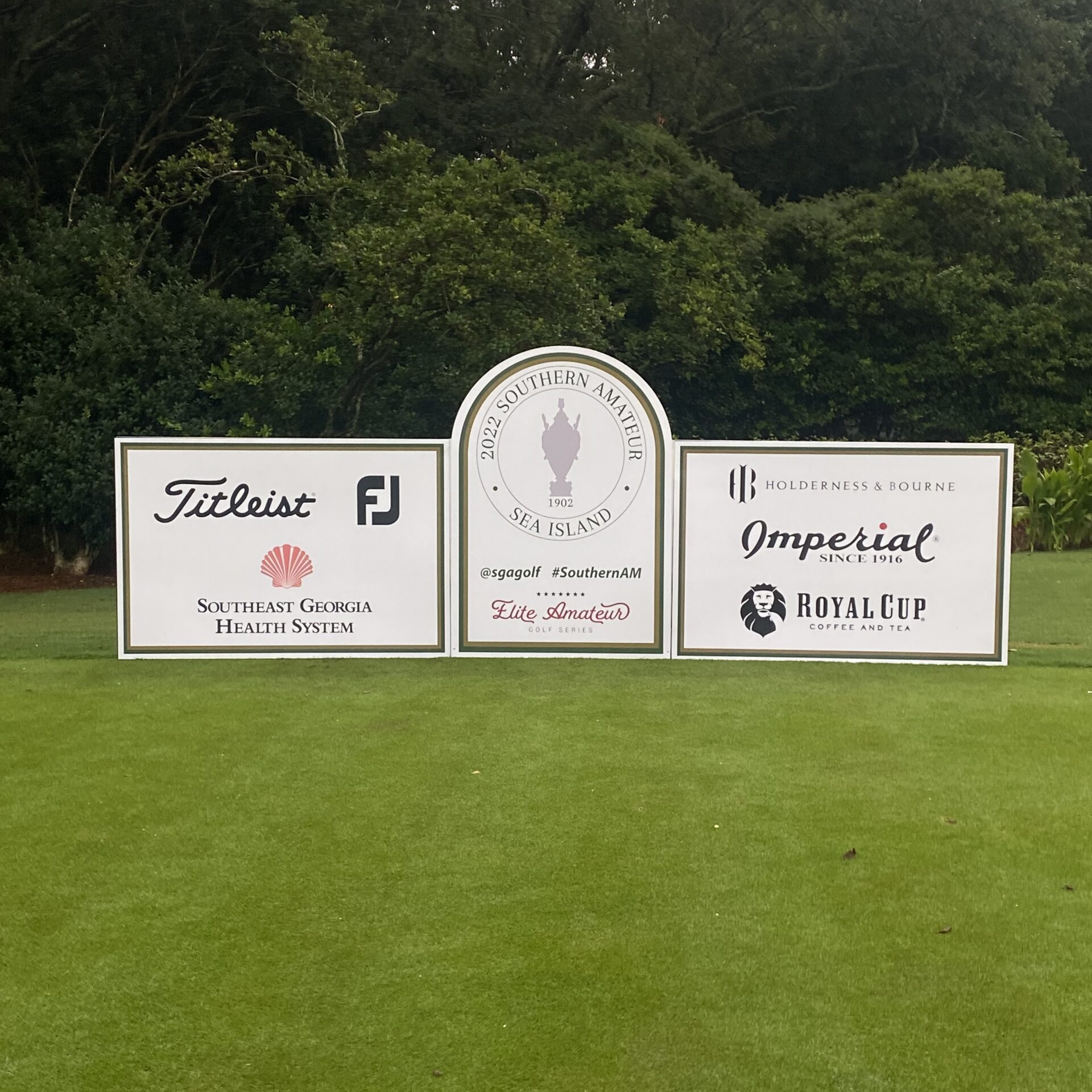 Partner Signs for Golf Events