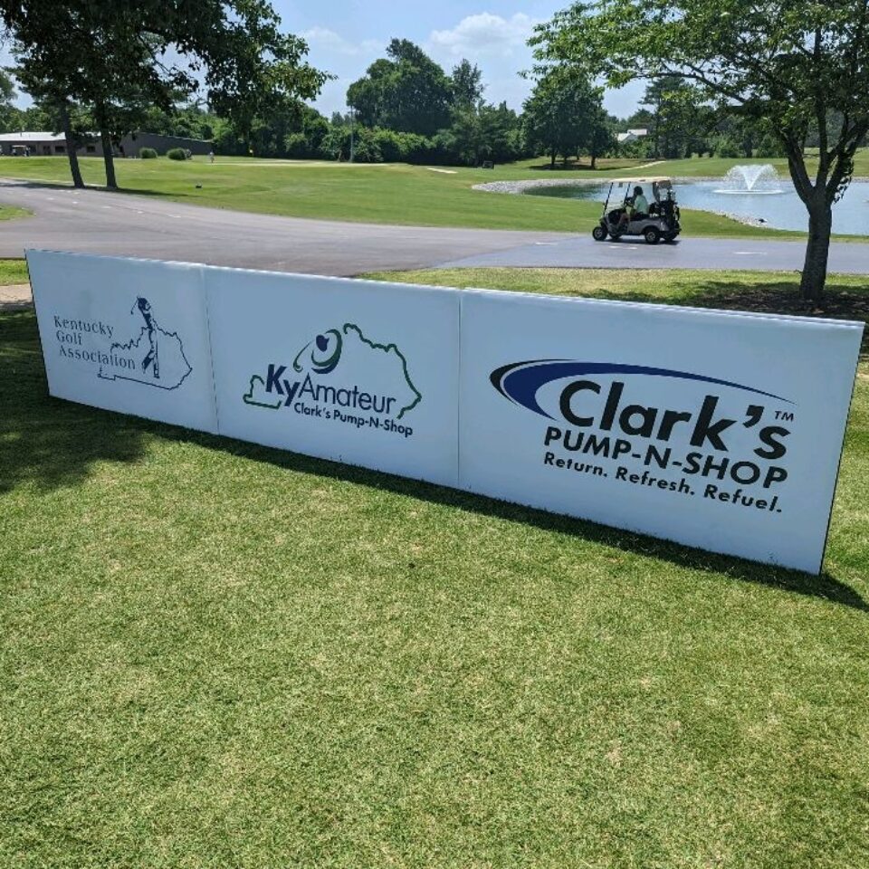 Personalized Sponsor Banners for Gold Competitions